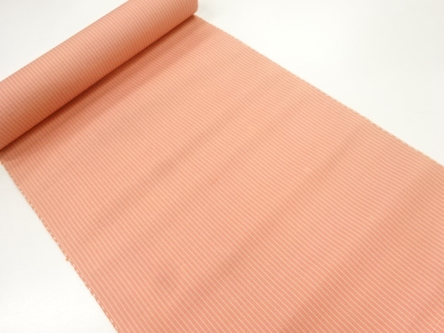 JAPANESE KIMONO / ANTIQUE BOLT FOR HASSUN OBI / WOVEN STRIPE